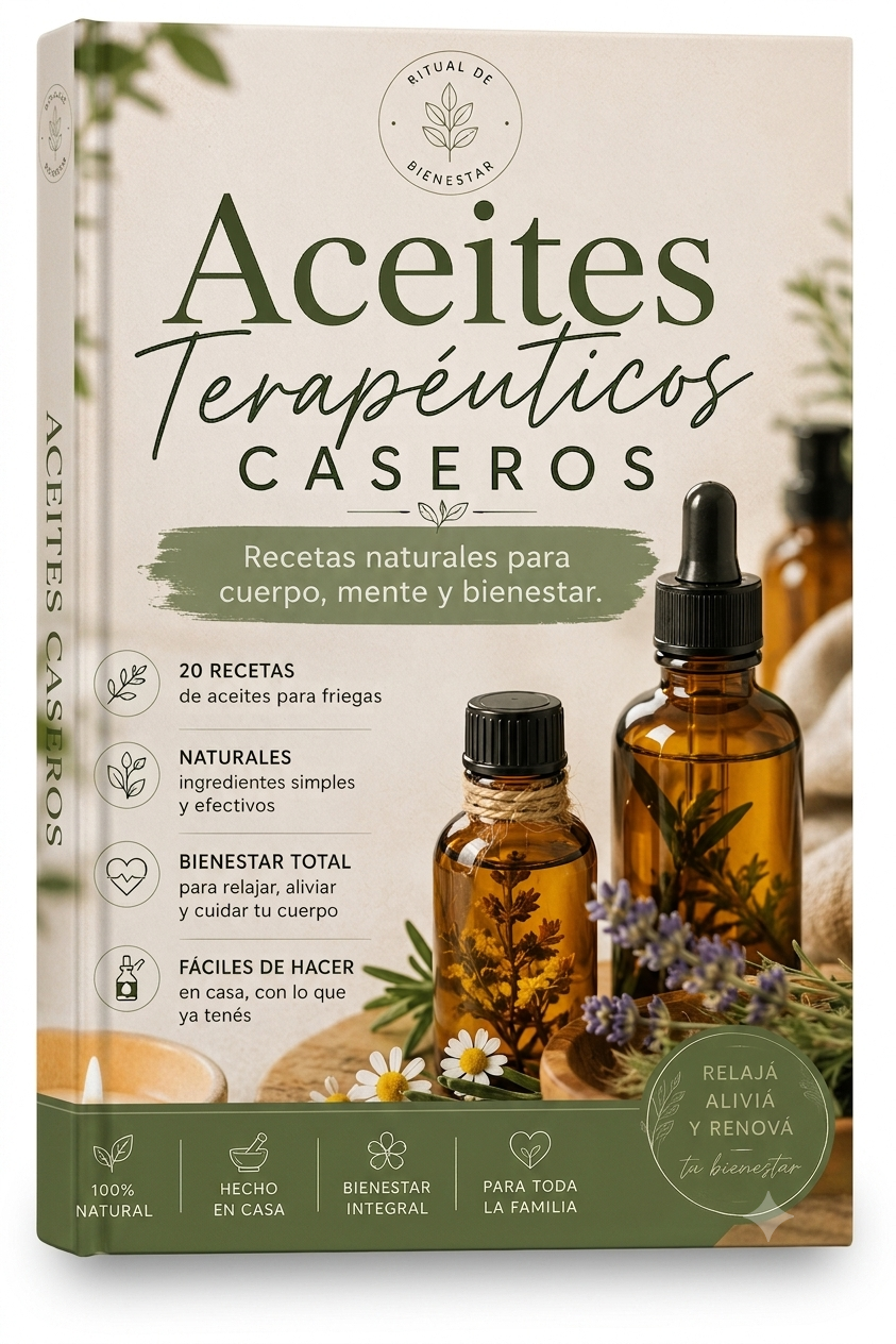 Aceites naturales para el bienestar