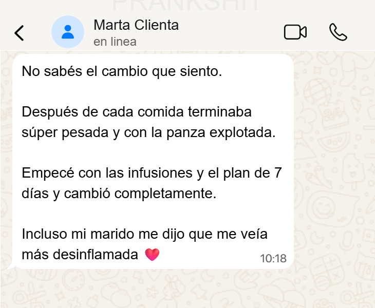 Experiencia de una clienta de Ritual de Bienestar