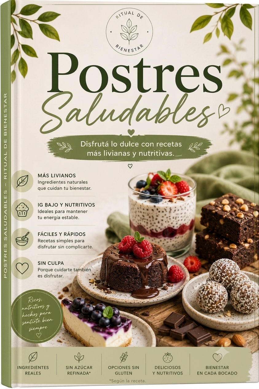 Postres saludables